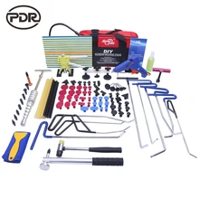 PDR Rods Hook Tools Tool To Remove Dents Removing Fix Dents Car Repair Kit Tools Dent Puller Glue Tabs Suction Cups