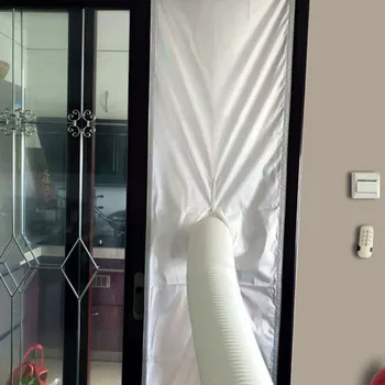 

Air Lock Window Seal Cloth Plate Air-conditioning White Universal Home Flexible Waterproof Soft Board For Mobile Air Conditioner
