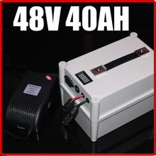 48V 40AH LiFePO4 Battery Portable Battery ,Electric bicycle Scooter Pack 2000W, waterproof 48v lithium Free Shipping 48V 40AH LiFePO4 Battery Portable Battery ,Electric bicycle Scooter Pack 2000W, waterproof 48v lithium Free Shipping