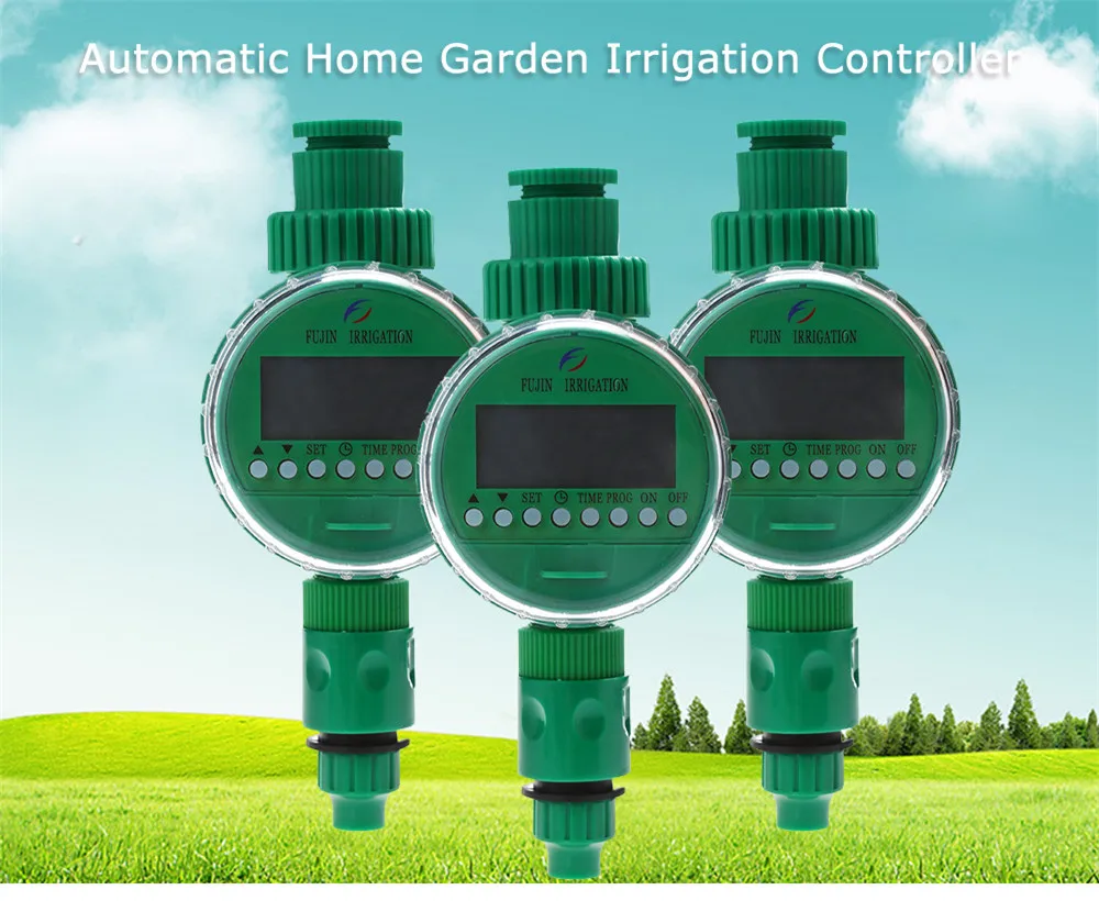 2017 Durable Electronic LCD Water Timer Automatic Garden Irrigation Program Sprinkler Control Timer - Garden  Irrigation Timer06