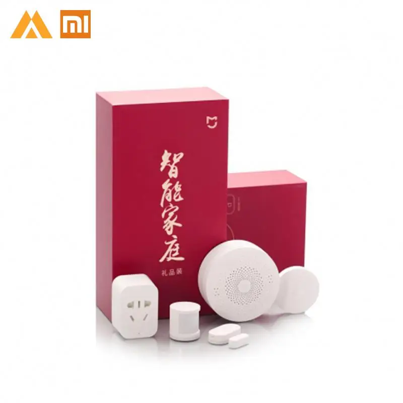 

Xiaomi Mijia Smart Home Kit Gateway Window Door Sensors Body Sensor Wireless Switch Mi 5 in 1 Smart Home Security Kit