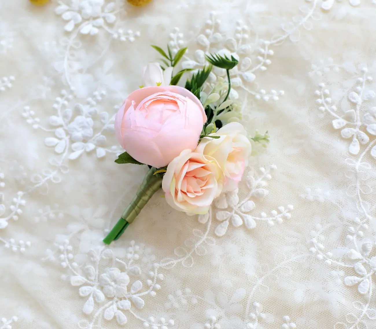 Бутоньерка для невесты Свадебный букет цветов аксессуары для подружек невесты корсаж Свадебные букеты жемчужные корсажи розовый ручной цветок