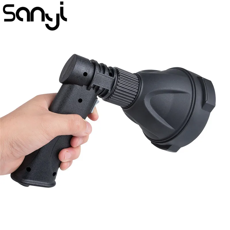 

USB Rechargeable XML-L2 ultra-bright flashlight 3-Model lighting torch light Pivoting/Collapsible stand for hands-free use