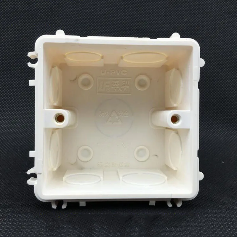 concealed switch outlet bottom box Flame Retardant concealed tube