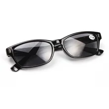 Высококачественные солнцезащитные очки для чтения, леопардовые и черные поликарбонатные очки с полной оправой для мужчин и женщин, удобные очки диоптрий 1,0-3,5