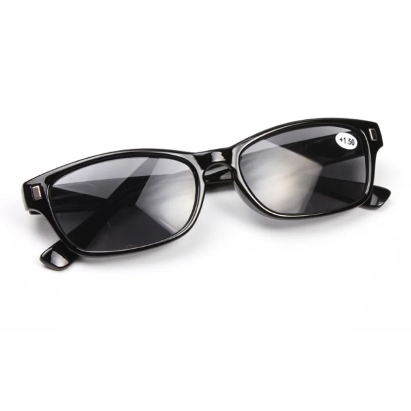 

High quality sun reading glasses leopard and black PC full frame glasses for men and women comfortable glasses diopter 1.0-3.5