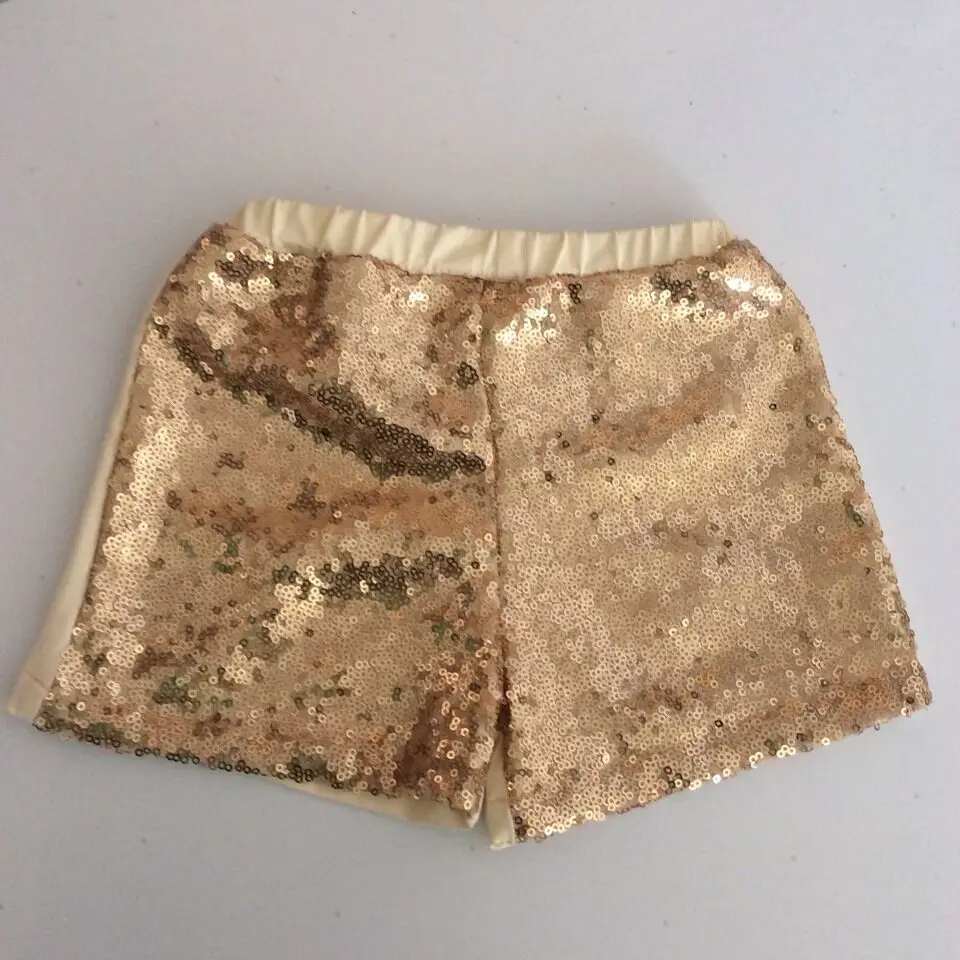 Buy Girls Summer Shorts 2015 Cotton High grade Golden