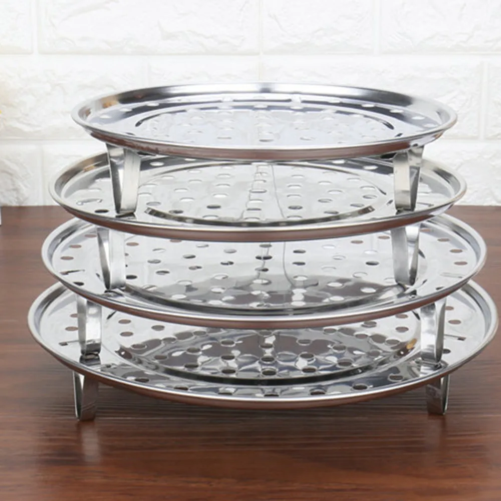 Стеллаж из нержавеющей стали для посуды 20/22/24/26 см 1 шт.|steamer rack|steaming traysteaming stand |