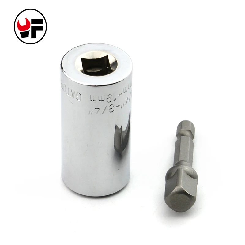 

Universal Torque Wrench 1/4 Hex Shank Quick Magnetic Hand Tools Socket Wrench With Power Drill Ratchet Bushing Spanner D4106