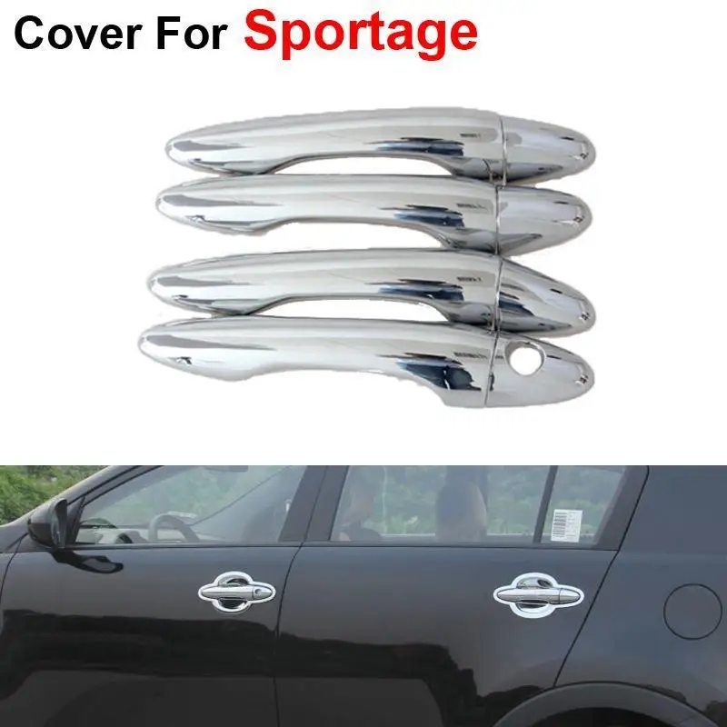 Qeepei 8 шт. ручка двери автомобиля для Kia Sportage R хром 2011 2012 2013 2014 2015 QDC013|door handle|kia door