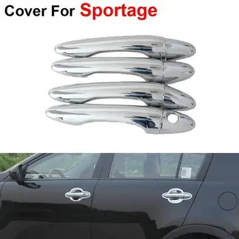 

Qeepei 8pcs Car Door Handles Outside Handle For KIA Sportage 3th 2011 2012 2013 2014 2015 Accessories Stickers Cover QDC012