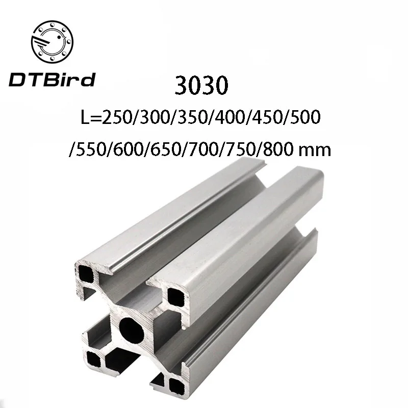 

3D Printer Parts 3030 Aluminum Profile European Standard Anodized Linear Rail Aluminum Profile Extrusion 3030 Extrusion