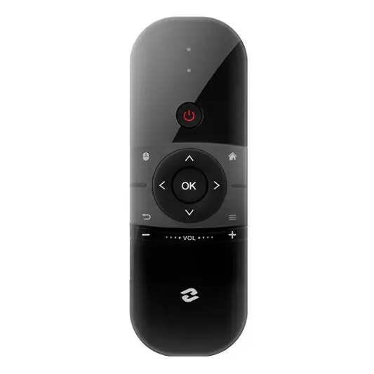 

Zidoo 2.4G Airmouse Remote For TV box etc. Double keyboard Built-in battery Noise Reduction Rechargeable