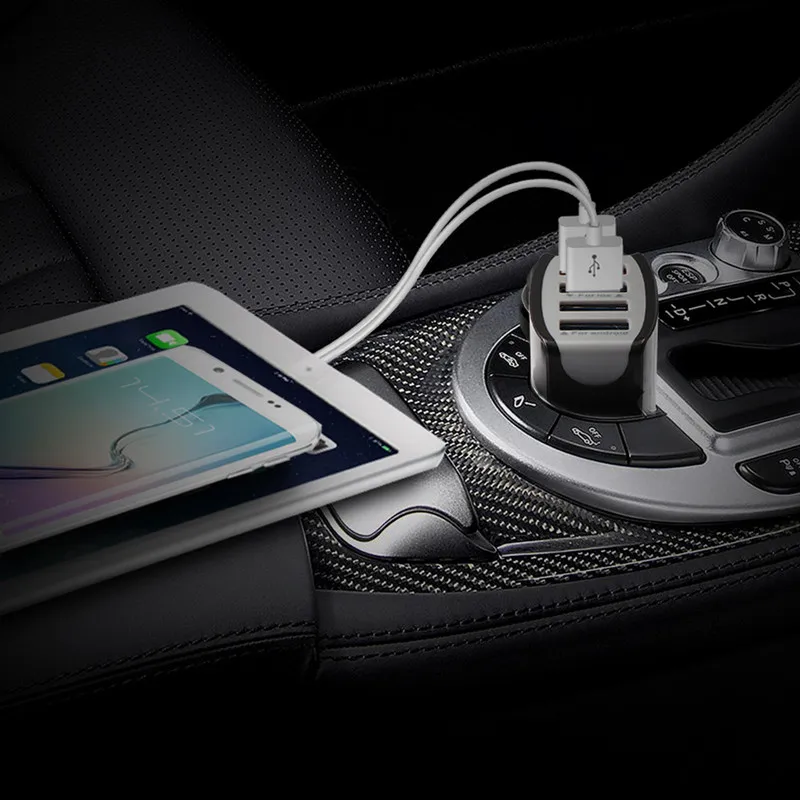 Автомобильный Универсальный QC3.0 адаптер для быстрой зарядки 4 usb для Iphone huawei Xiaomi samsung Tablet charger автомобильные аксессуары