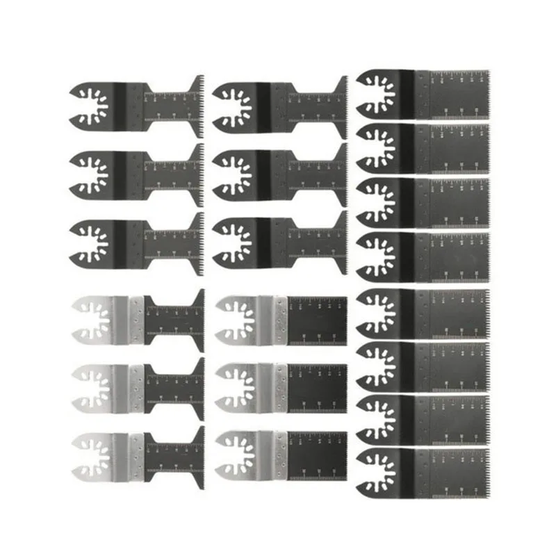 

20Pcs Standard Oscillating Multitool Saw Blades Power Bit Tool Cutters Set Kit