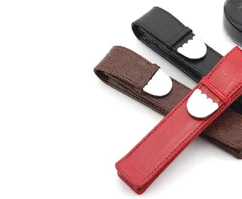 

Crocodile Black PU Leather Case Free Shipping holster