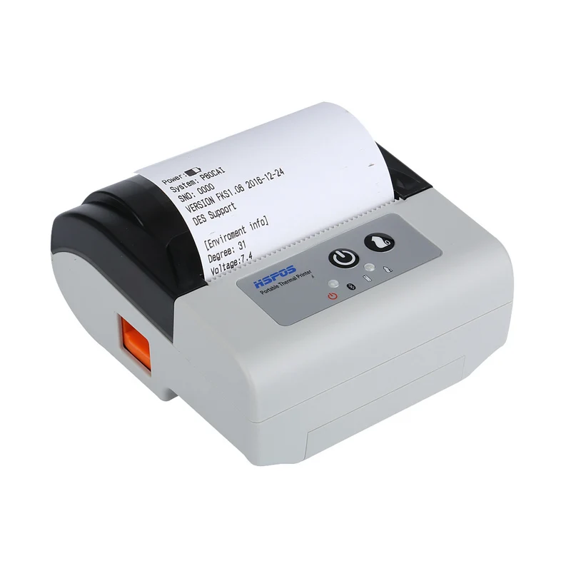 

80Mm Portable Receipt Printer With Auto Cutter Disposable For Coffee Shop
