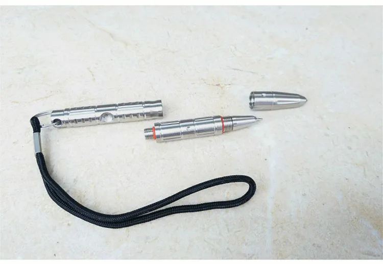 ccgk tactical defense pen multi-functional stainless steel emergency hammer broken window tungsten steel head self-defense tools (6)