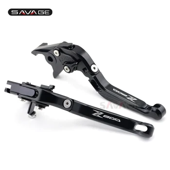 

Brake Clutch Lever For KAWASAKI Z800/E version 2013 2014 2015 2016 Black Motorcycle Adjustable Folding Extendable Logo Z 800