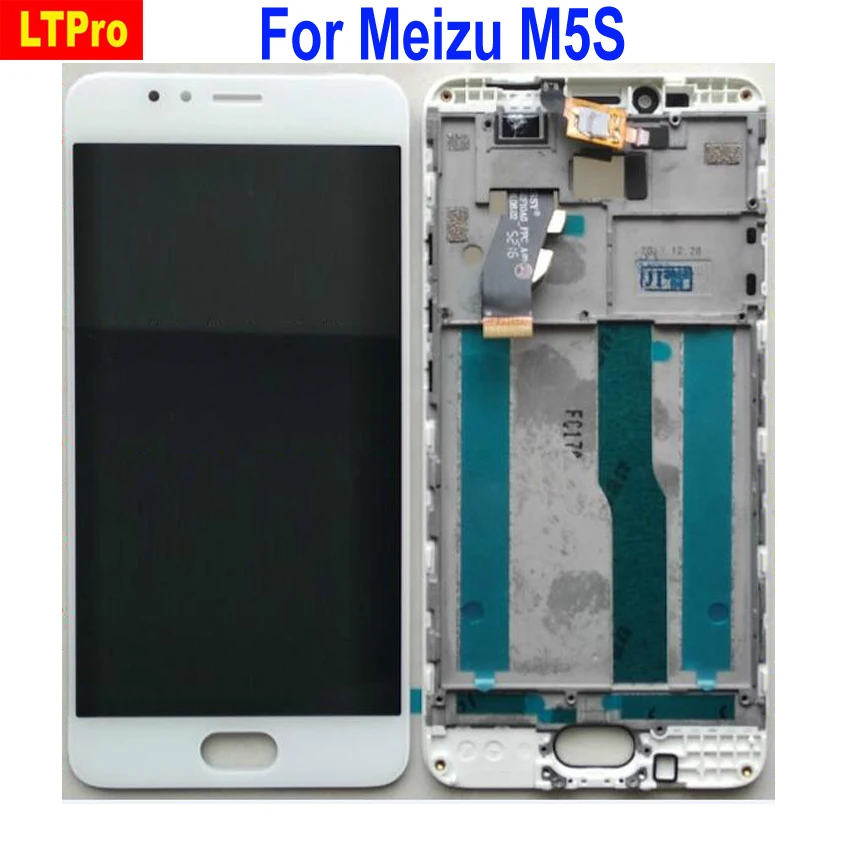 LTPro Tested 5.2'' Display For Meizu M5S LCD Meilan 5S Touch Screen Digitizer Replacement Parts M612H M612M | Мобильные