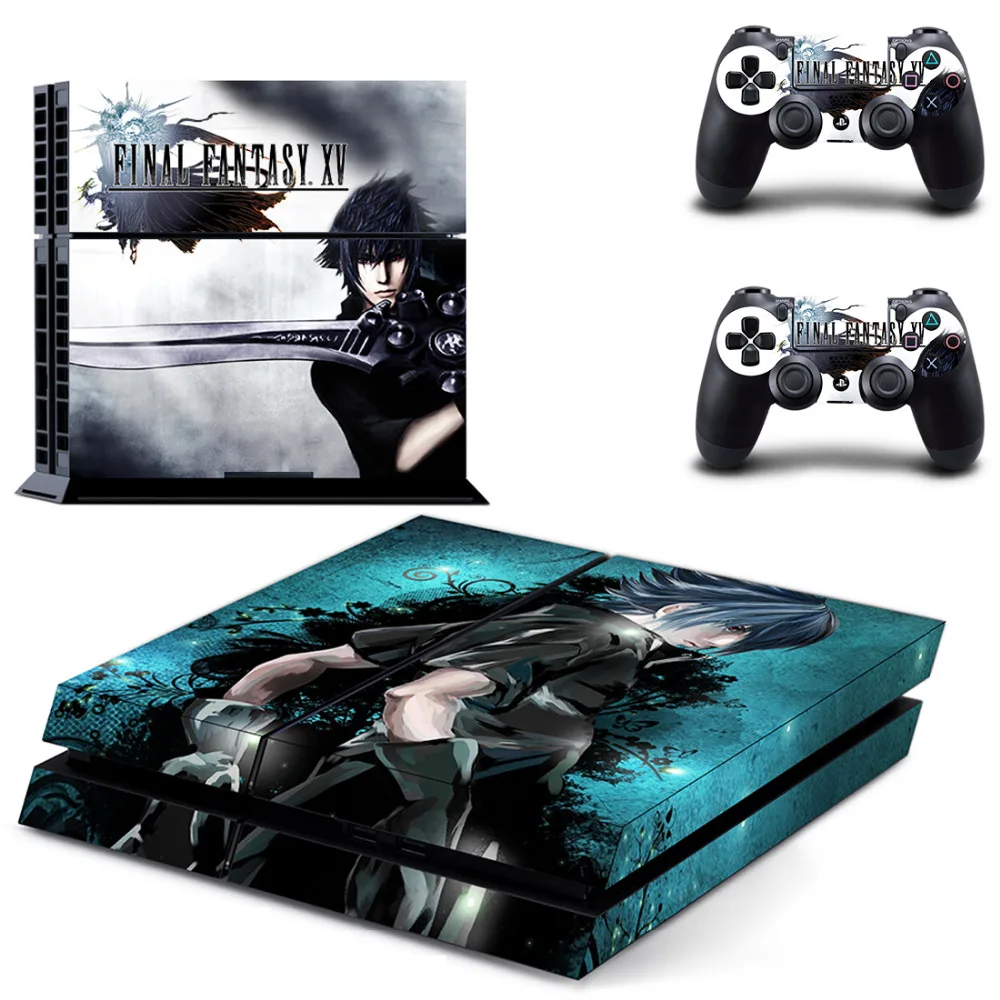 Наклейки для консоли Sony PlayStation 4 и 2 чехла контроллеров PS4|Наклейки| |