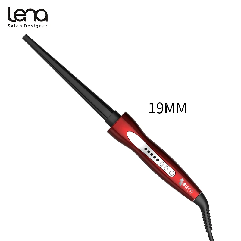 Lena LN-304 Профессиональные керамические щипцы для завивки волос конические бигуди для волос роликовый Эпилятор Styler Wave Wand Плойка для завивки объема волос салон
