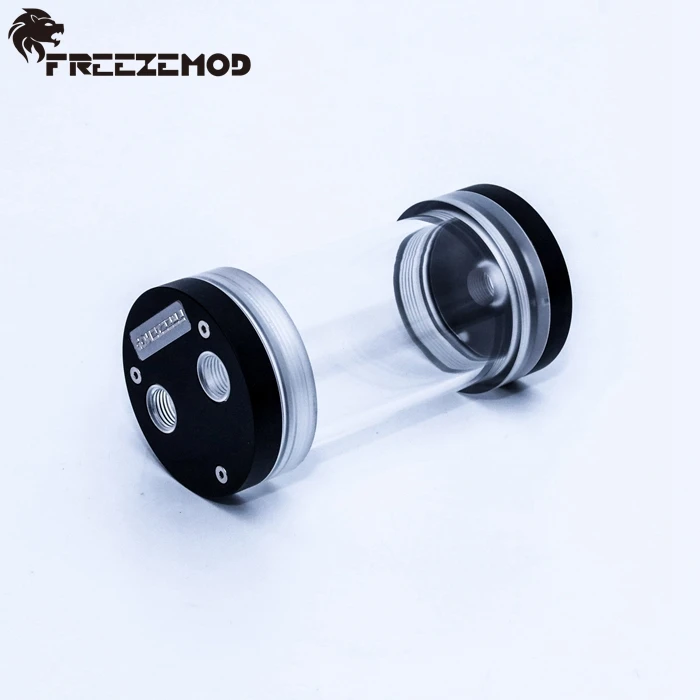 Freezemod RGB резервуар 84 мм цилиндр для воды od60 компьютерное водяное охлаждение. YSX RGBS