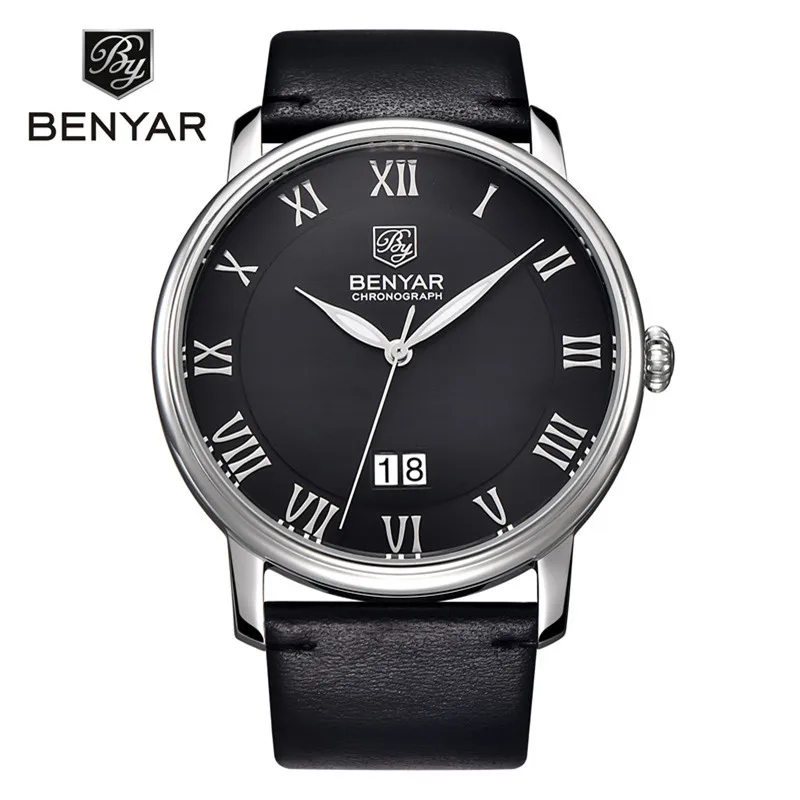 

Reloj Hombre 2019 BENYAR Brand Fashion Casual Business Watches Men Date Waterproof Quartz Mens Watch Relogio Masculino