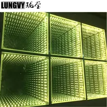 49 шт./партия, СВЕТОДИОДНЫЙ танцпол, Китай, 3d зеркало, классная сцена и танцпол