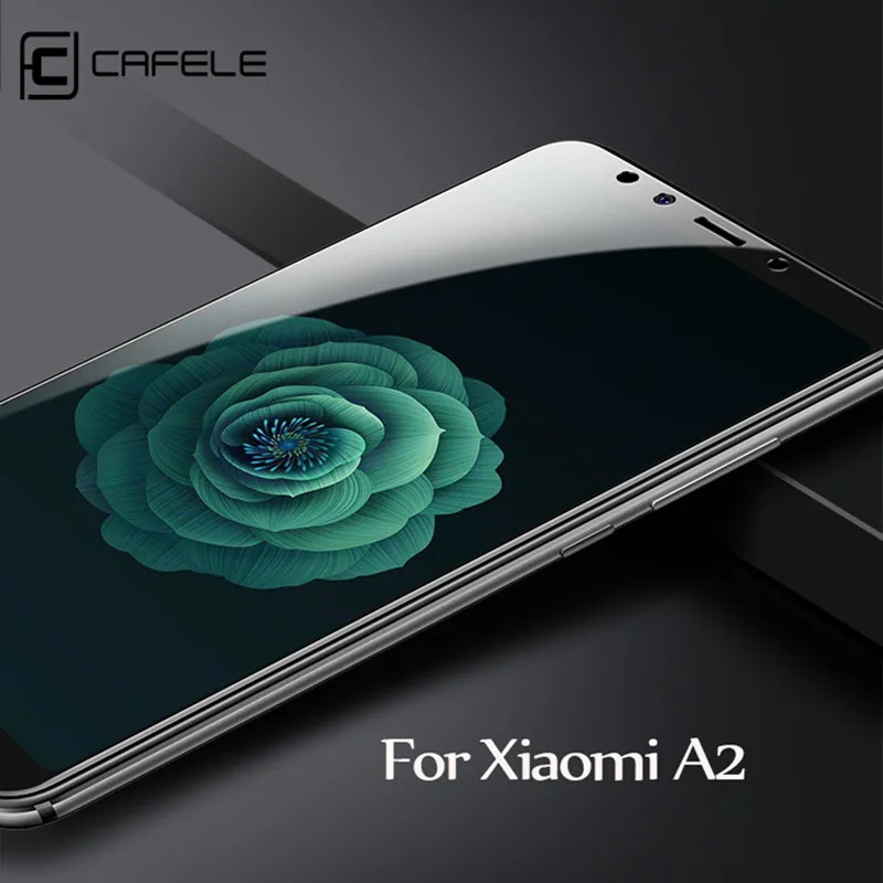 CAFELE Защита экрана для Xiaomi mi A1 A2 закаленное стекло Xiao 5X 6X HD прозрачное бесшовное
