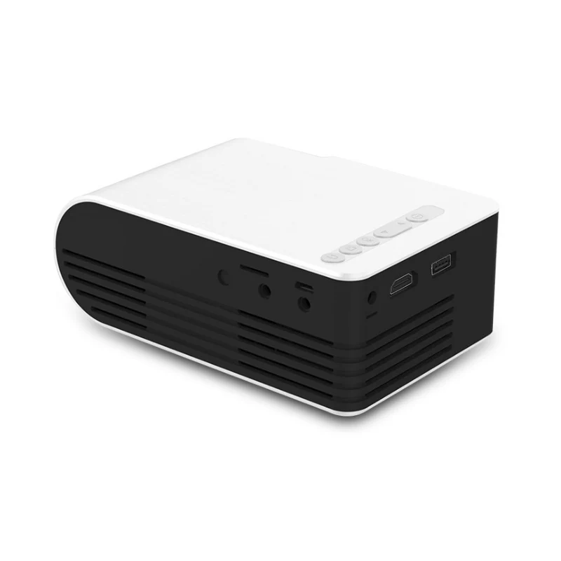 ЕС Plug Мини домашний проектор HD 1080P портативный домашний кинотеатр проектор
