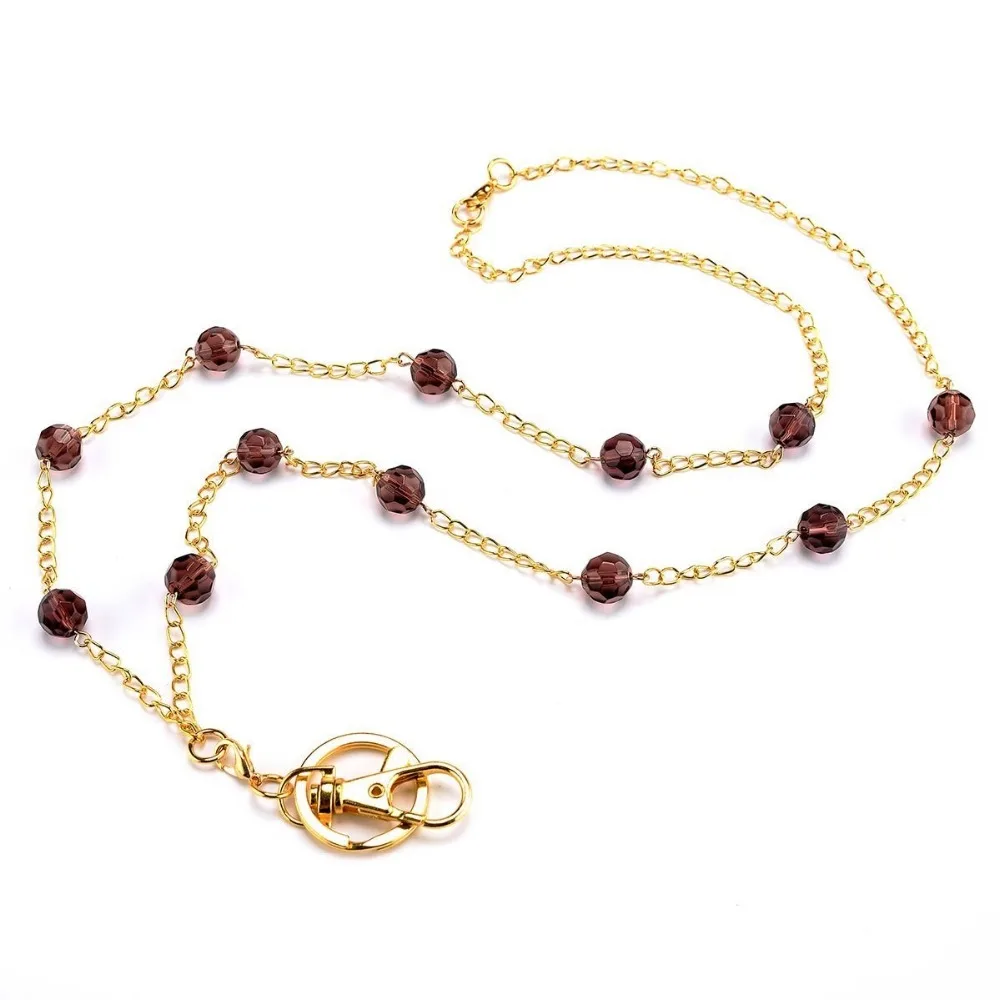 

Beaded lanyard id badges glasses lanyard women Perfect for Employee Id Badges and Keys Perfect for Teachers and Nurses