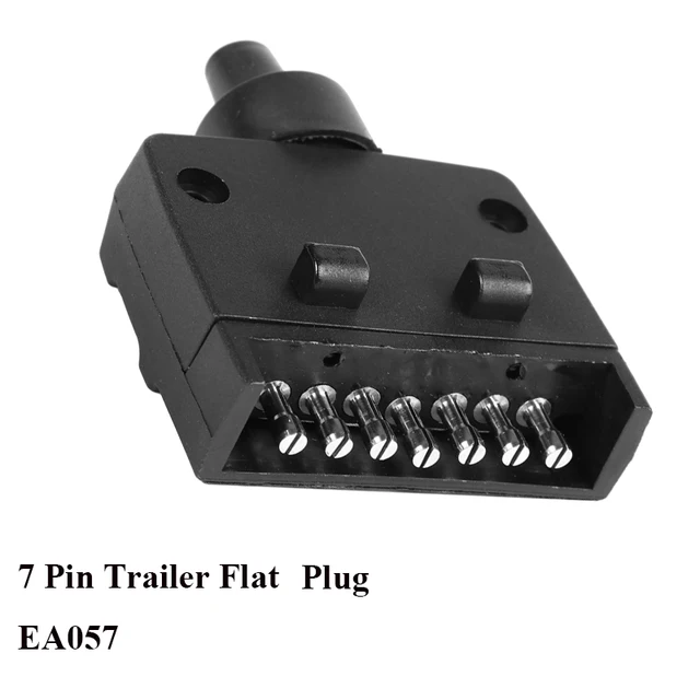 12v Car Accessories 7 Pin Flat Trailer Plug 7 Way Core