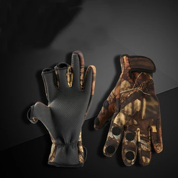 

Army Tactical Hutning Full Finger Gloves Camouflage OutdoorAnti-skidding Fishing Gloves