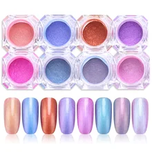 Хамелеон, блеск для ногтей, пудра, красота, макияж, блестящая пудра, тени для век, косметическая пудра, украшение для ногтей, 1 г