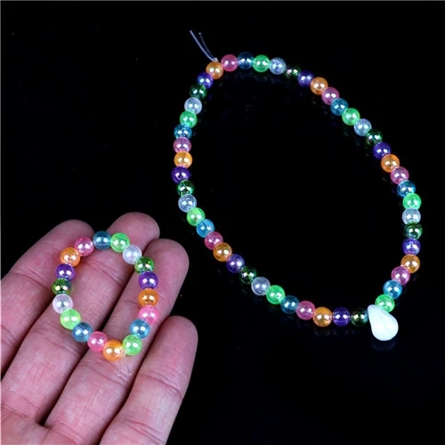 1Set Crystal Beads Necklaces Fits for American Girl 18 Doll Clothes And Accessories