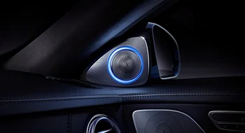 

Loudspeaker for benz 3D rotate rising Tweeter Speakers for BENZ C E S class GL GLS GLE GLC with light chioce