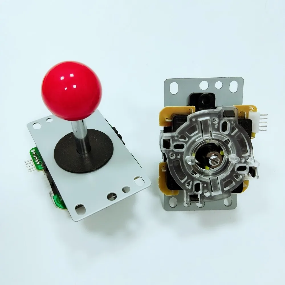 2 шт. копия Sanwa 5Pin 8Way джойстик с печатной платой для аркадной игровой консоли высокое качество многоцветный красный синий желтый зеленый