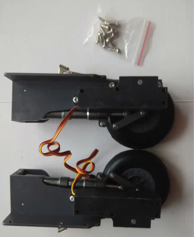 RC Airplane Parts Servoless Retract Landing Gear for B17 Free Shipping
