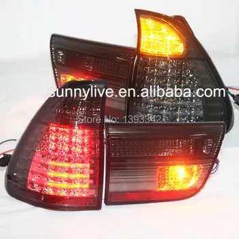 

For BMW X5 E53 LED Tail Light 1998 - 2006 Smoke BlacK Color SN