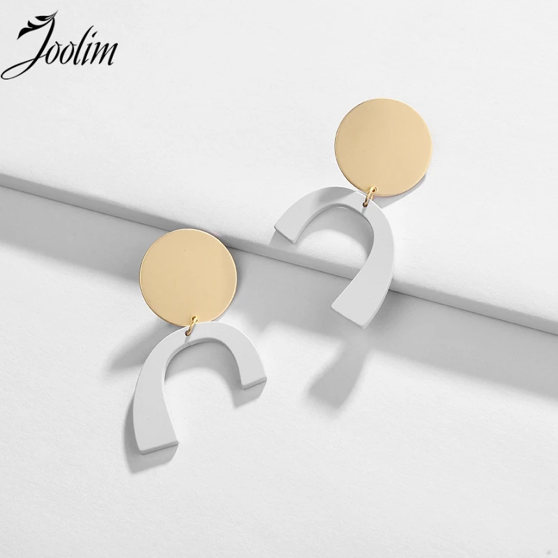 

JOOLIM Candy Color Geometric Earring Simple Earring