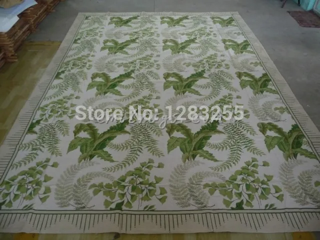 

Hand-woven Needle Tip 100% Wool Carpet Full Width Design Needle Point Hand-woven Carpet Vintage Modernism Wool Rug Carpet