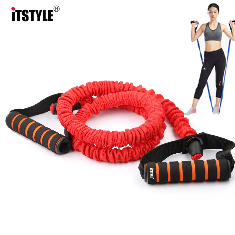 

ITSTYLE Power Gripper Strength Exerciser Training Hand Fitness Equipment Elastic rope Yoga Rally Fitness Rally Chest expander