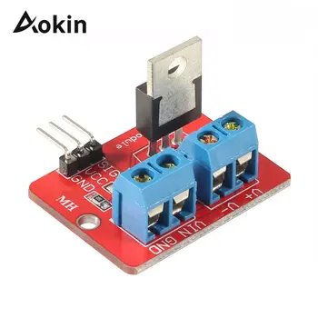 

ARM TOP MOSFET Button IRF520 MOSFET Driver Module For For Arduino Raspberry pi 0-24V Top Mosfet Button IRF520 MOS Driver Module