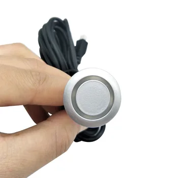 

19mm Car Sensors Parking No Drill Hole Saw Car Alarm Systems Security Reverse Radar Sound Alert Indicator System Kit