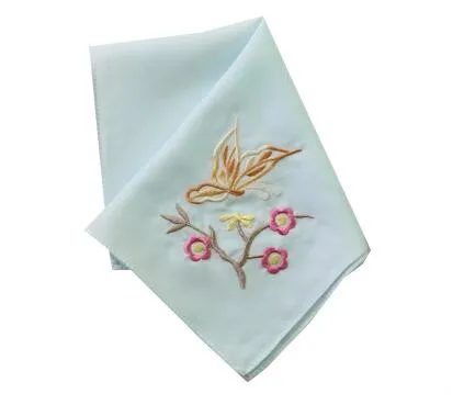 Wedding-pink-silk-embroidered-handkerchief-embroidered-handkerchief-lady-silk-handkerchief.jpg Esküvői Rózsaszín Selyem Hímzett Zsebkendő Hölgy - Image 5