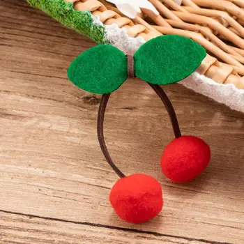 

2PCS New Sweet Cherry Hair Clip Hairgrips Girls Hair Accessories Female Barrette Best Gift Barrette Hair Styling Accessories