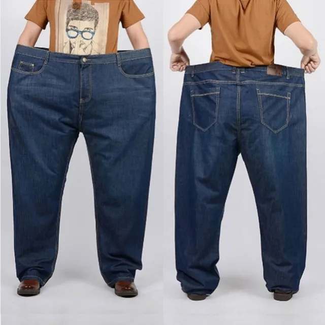 s 12xl size 30 52 fat large plus size denim jeans male trousers men large pants size