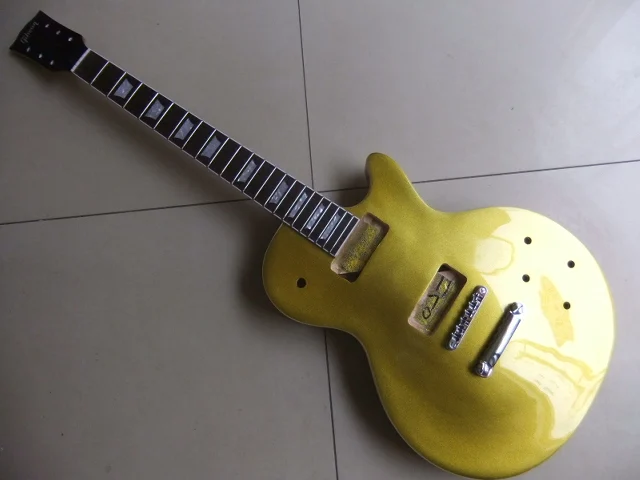 New Guitar Body G LP Standard Electric Guitar Mahogany Body In Golden Goldtop 110825 New Guitar Body G LP Standard Electric Guitar Mahogany Body In Golden Goldtop 110825