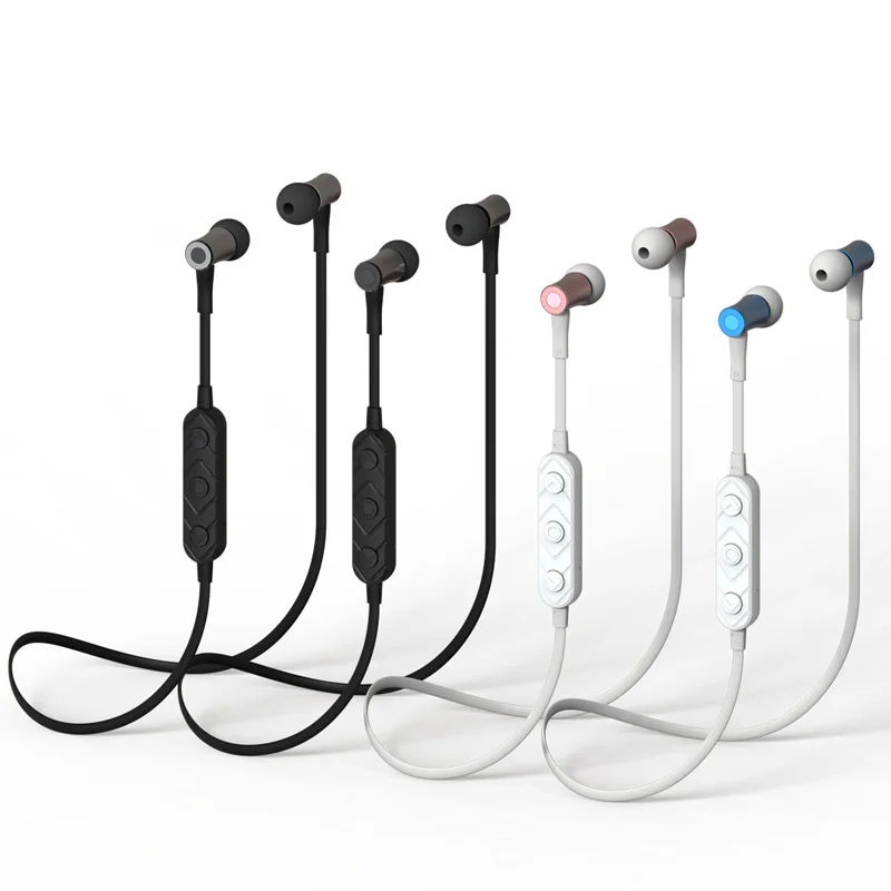 

Jiaoyabuy Bluetooth Headphones Intelligent On/Off Magnetic Earbuds Wireless earphone with Microphone Sweatproof Stereo Headset